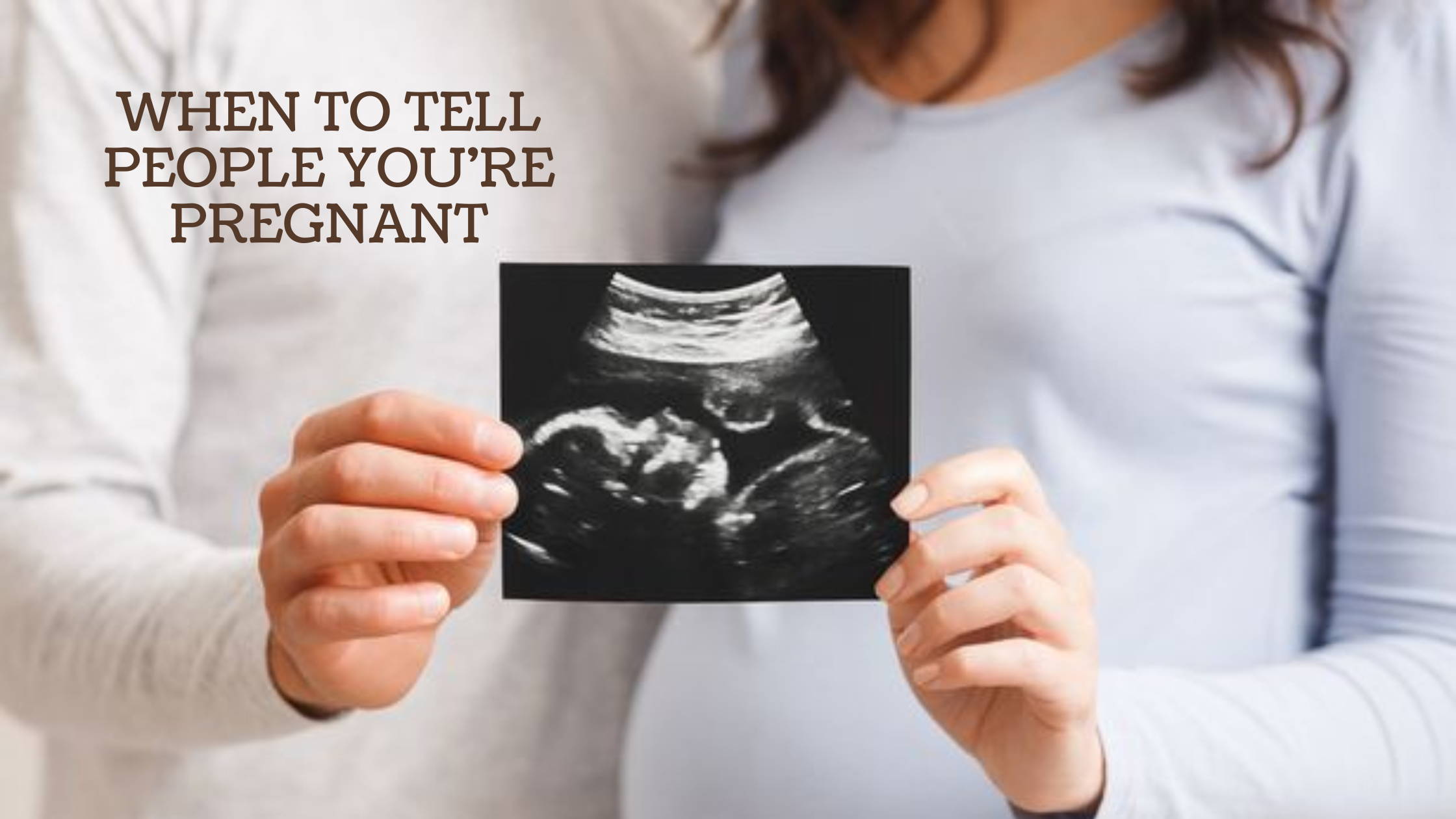 when do u notice your pregnant